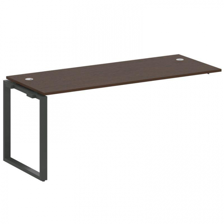 Metal System Проходной элемент рабочей станции на О-образном м/к БО.ПРС-СП-1.5 Венге Цаво/Металл Ант