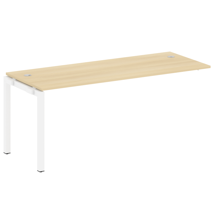 Metal System Quattro Проходной элемент рабочей станции на П-образном м/к 50БП.ПРС-СП-1.5 Акация Лорк