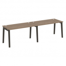 Onix Wood Рабочая станция OW.RS-2.3.7 Дуб Аризона/Дуб Темный/Металл Антрацит 2760*720*750