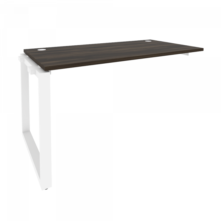 Onix Наборный элемент рабочей станции на О-образном м/к O.MO-1.NRS-3.7 Дуб Мали/Металл Белый 1380*72