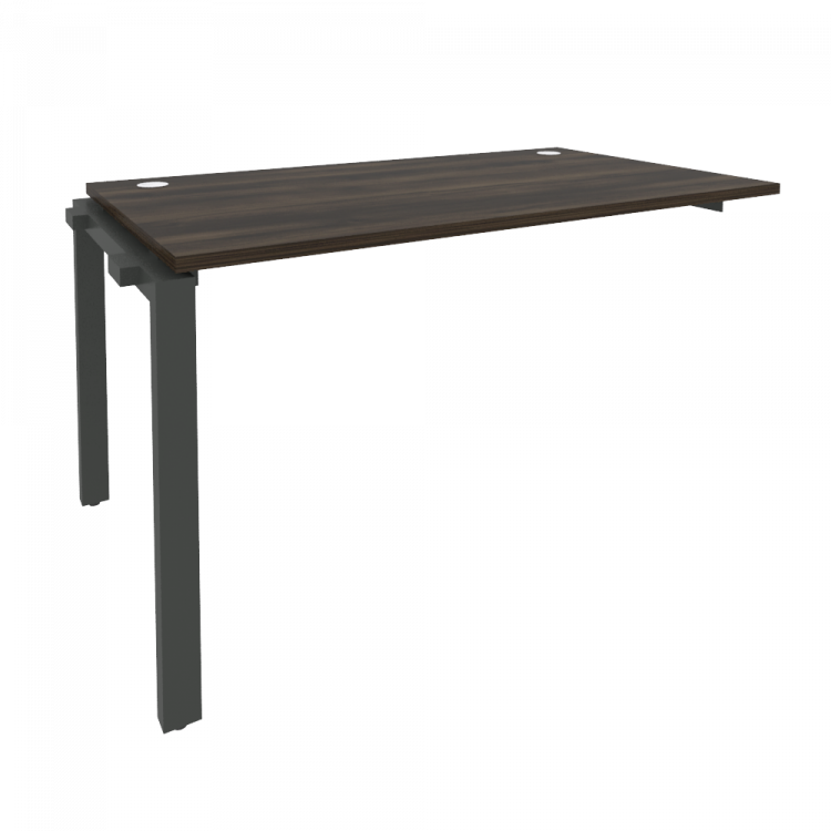 Onix Наборный элемент рабочей станции на П-образном м/к O.MP-1.NRS-3.8 Дуб Мали/Металл Антрацит 1380