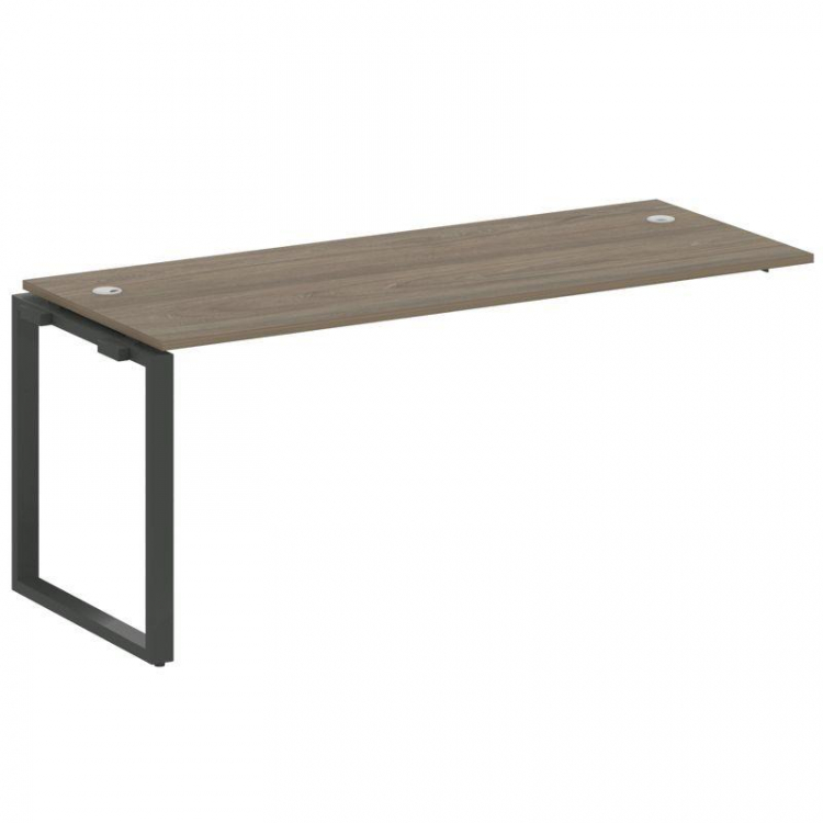 Metal System Проходной элемент рабочей станции на О-образном м/к БО.ПРС-СП-1.5 Вяз Благородный/Метал