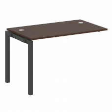 Metal System Quattro Проходной элемент рабочей станции на П-образном м/к 50БП.ПРС-СП-1.2 Венге Цаво/