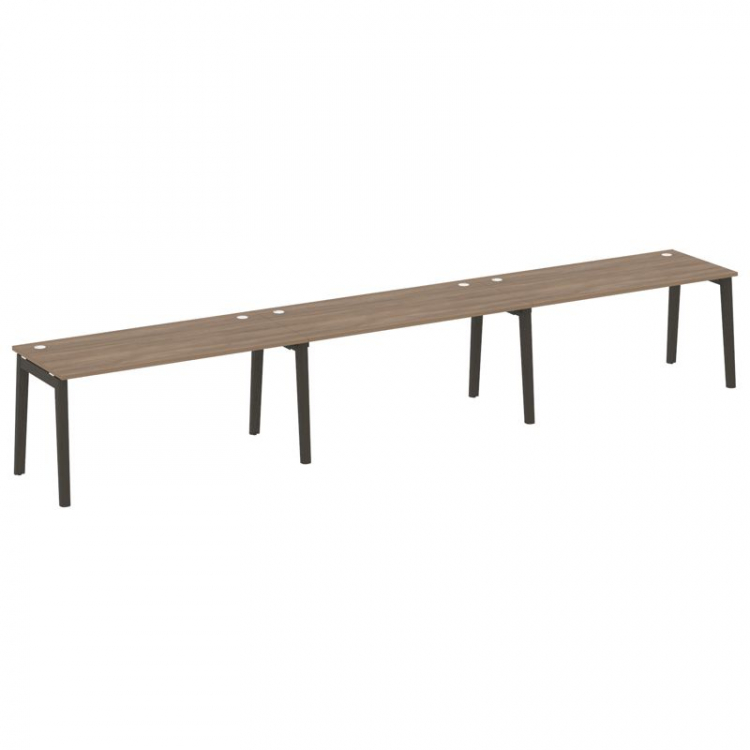 Onix Wood Рабочая станция OW.RS-3.4.7 Дуб Аризона/Дуб Темный/Металл Антрацит 4740*720*750