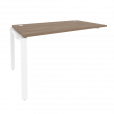 Onix Наборный элемент рабочей станции на П-образном м/к O.MP-1.NRS-3.8 Дуб Аризона/Металл Белый 1380