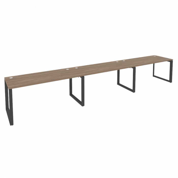 Onix Рабочая станция на О-образном м/к O.MO-RS-3.4.7 Дуб Аризона/Металл Антрацит 4740*720*750