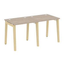 Onix Wood Рабочая станция OW.RS-2.0.7 Дуб Аттик/Дуб Светлый/Металл Белый 1560*720*750