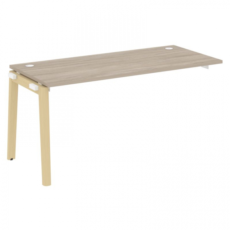 Onix Wood Наборный эл. раб. станции OW.1.NRS-4.7 Дуб Аттик/Дуб Светлый/Металл Белый 1580*720*750