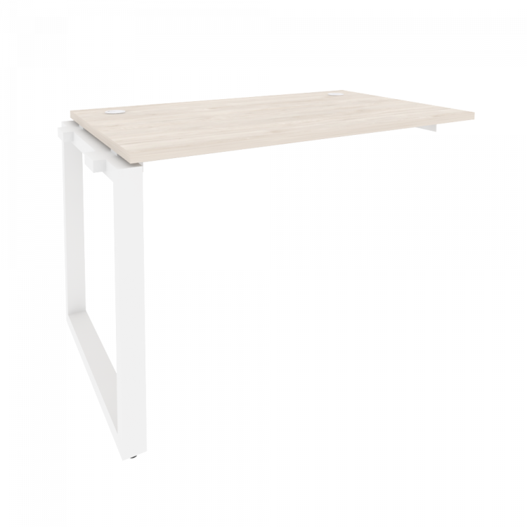 Onix Наборный элемент рабочей станции на О-образном м/к O.MO-1.NRS-2.7 Денвер Светлый/Металл Белый 1