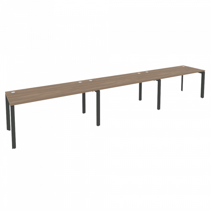 Onix Рабочая станция на П-образном м/к O.MP-RS-3.4.7 Дуб Аризона/Металл Антрацит 4740*720*750