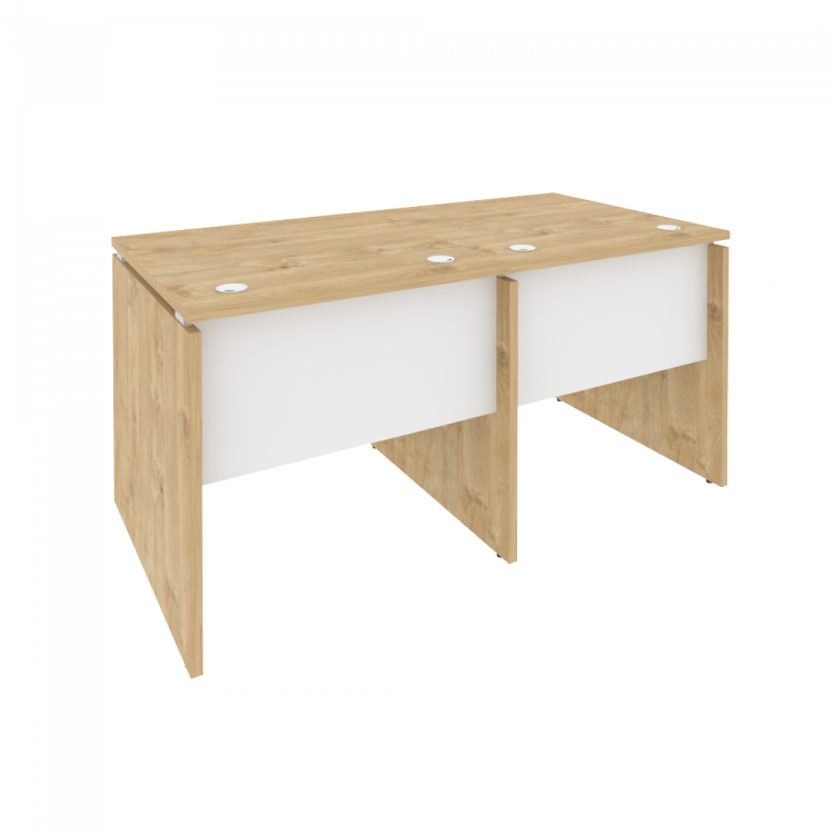 Onix Рабочая станция O.RS-2.0.8 Тиквуд Светлый/Белый Бриллиант 1560*800*750