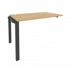 Onix Наборный элемент рабочей станции на П-образном м/к O.MP-1.NRS-2.7 Тиквуд Светлый/Металл Антраци