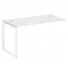 Metal System Проходной элемент рабочей станции на О-образном м/к БО.ПРС-СП-1.3 Белый/Металл Белый 14