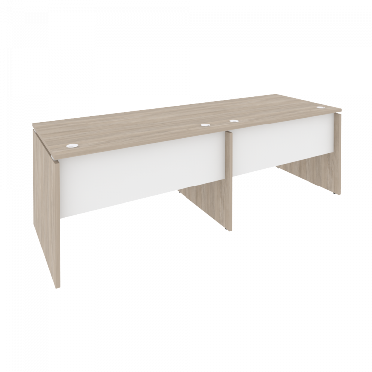 Onix Рабочая станция O.RS-2.2.8 Дуб Аттик/Белый Бриллиант 2360*800*750