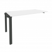 Onix Наборный элемент рабочей станции на П-образном м/к O.MP-1.NRS-3.7 Белый Бриллиант/Металл Антрац