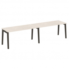 Onix Wood Рабочая станция OW.RS-2.4.7 Денвер Светлый/Дуб Темный/Металл Антрацит 3160*720*750