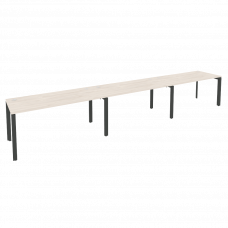 Onix Рабочая станция на П-образном м/к O.MP-RS-3.4.7 Денвер Светлый/Металл Антрацит 4740*720*750