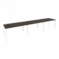 Onix Рабочая станция на П-образном м/к O.MP-RS-3.3.8 Дуб Мали/Металл Белый 4140*800*750