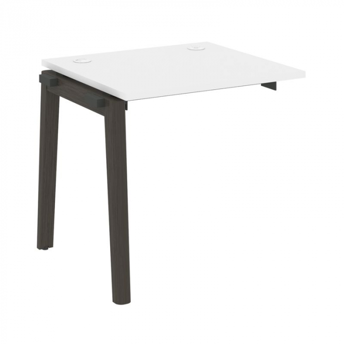 Onix Wood Наборный эл. раб. станции OW.1.NRS-0.7 Белый Бриллиант/Дуб Темный/Металл Антрацит 780*720*