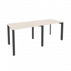 Onix Рабочая станция на П-образном м/к O.MP-RS-2.1.7 Денвер Светлый/Металл Антрацит 1960*720*750
