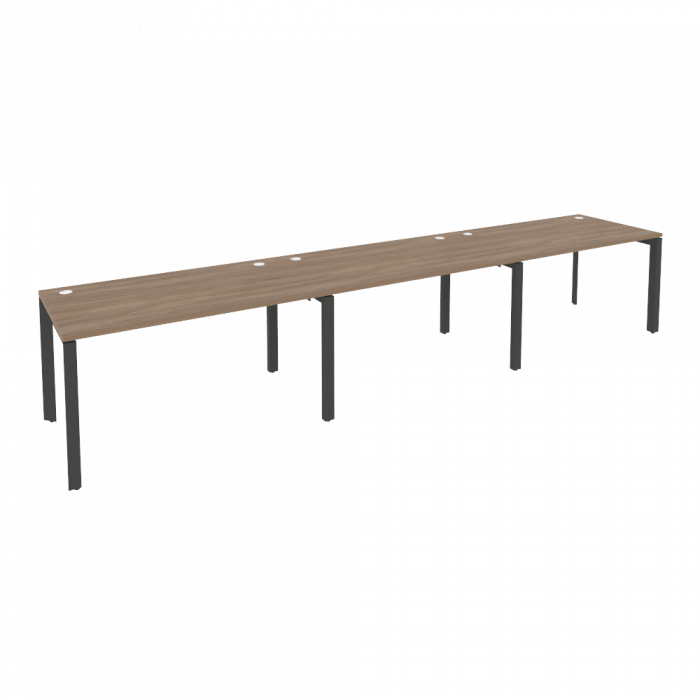 Оникс Рабочая станция на П-образном м/к O.MP-RS-3.3.8 Дуб Аризона/Металл Антрацит 4140*800*750