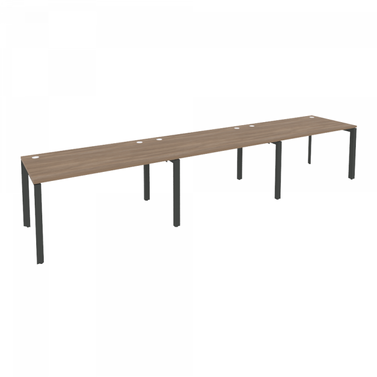 Onix Рабочая станция на П-образном м/к O.MP-RS-3.3.8 Дуб Аризона/Металл Антрацит 4140*800*750