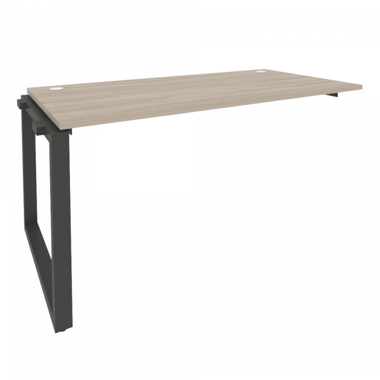 Onix Наборный элемент рабочей станции на О-образном м/к O.MO-1.NRS-4.8 Дуб Аттик/Металл Антрацит 158