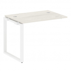 Metal System Проходной элемент рабочей станции на О-образном м/к БО.ПРС-СП-1.1 Дуб Наварра/Металл Бе