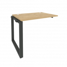 Onix Наборный элемент рабочей станции на О-образном м/к O.MO-1.NRS-1.7 Тиквуд Светлый/Металл Антраци