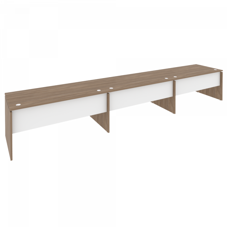 Onix Рабочая станция O.RS-3.4.8 Дуб Аризона/Белый Бриллиант 4740*800*750