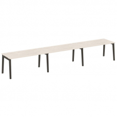 Onix Wood Рабочая станция OW.RS-3.4.8 Денвер Светлый/Дуб Темный/Металл Антрацит 4740*800*750