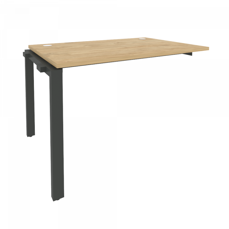 Onix Наборный элемент рабочей станции на П-образном м/к O.MP-1.NRS-2.8 Тиквуд Светлый/Металл Антраци