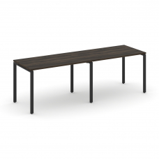 Concept Рабочая станция 2 места CN.ORS-002 Дуб Мали/Металл Черный 2360*720*750