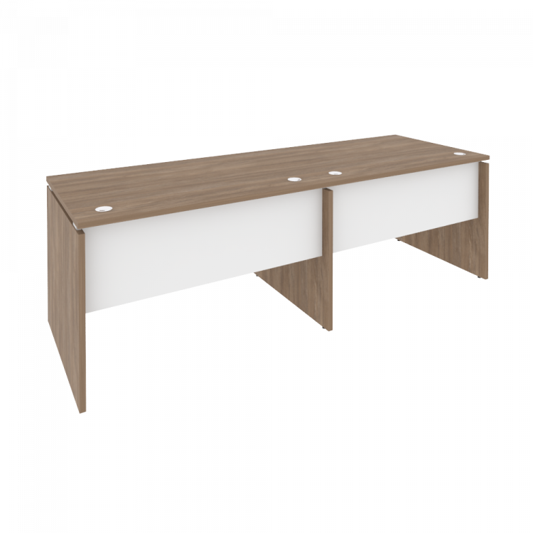 Onix Рабочая станция O.RS-2.2.8 Дуб Аризона/Белый Бриллиант 2360*800*750