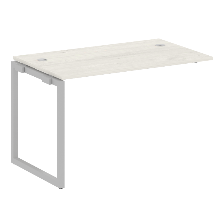 Metal System Quattro Проходной элемент рабочей станции на О-образном м/к 40БО.ПРС-СП-1.2 Дуб Наварра