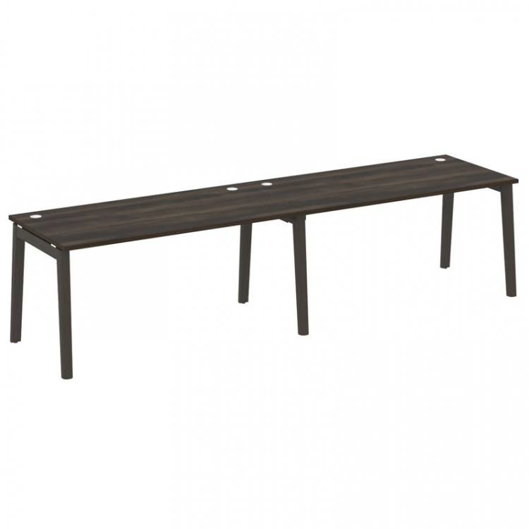 Onix Wood Рабочая станция OW.RS-2.4.8 Дуб Мали/Дуб Темный/Металл Антрацит 3160*800*750