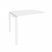 Onix Наборный элемент рабочей станции на П-образном м/к O.MP-1.NRS-1.7 Белый Бриллиант/Металл Белый