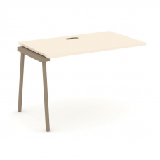 Estetica Наборный элемент рабочей станциии ES.1.NRS-2-LP Сатин/Металл Латте 1180*730*750