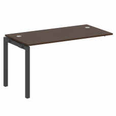 Metal System Quattro Проходной элемент рабочей станции на П-образном м/к 50БП.ПРС-СП-1.3 Венге Цаво/