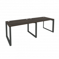 Onix Рабочая станция на О-образном м/к O.MO-RS-2.2.8 Дуб Мали/Металл Антрацит 2360*800*750