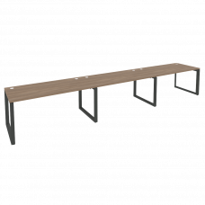 Onix Рабочая станция на О-образном м/к O.MO-RS-3.4.8 Дуб Аризона/Металл Антрацит 4740*800*750