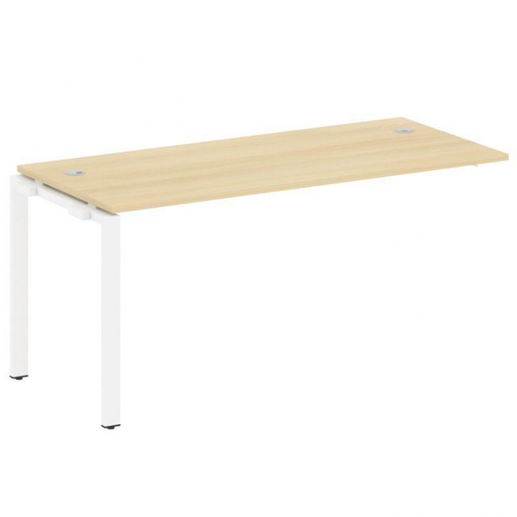 Metal System Проходной элемент рабочей станции на П-образном м/к БП.ПРС-СП-1.4 Акация Лорка/Металл Б