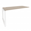 Onix Наборный элемент рабочей станции на О-образном м/к O.MO-1.NRS-4.7 Дуб Аттик/Металл Белый 1580*7