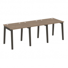 Onix Wood Рабочая станция OW.RS-3.0.8 Дуб Аризона/Дуб Темный/Металл Антрацит 2340*800*750