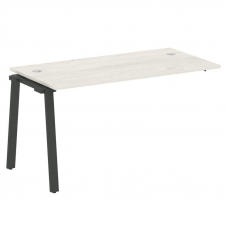 Metal System Проходной элемент рабочей станции на А-образном м/к БА.ПРС-СП-1.3 Дуб Наварра/Металл Ан