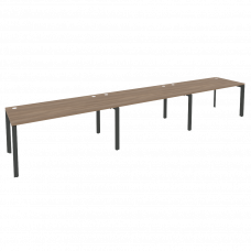 Onix Рабочая станция на П-образном м/к O.MP-RS-3.4.8 Дуб Аризона/Металл Антрацит 4740*800*750