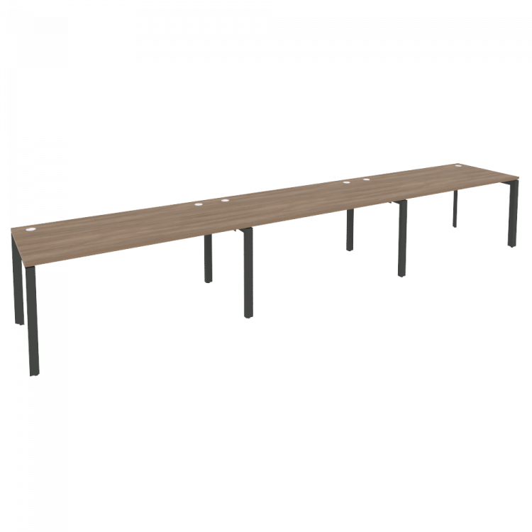 Onix Рабочая станция на П-образном м/к O.MP-RS-3.4.8 Дуб Аризона/Металл Антрацит 4740*800*750