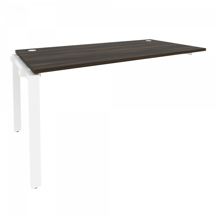 Onix Наборный элемент рабочей станции на П-образном м/к O.MP-1.NRS-4.8 Дуб Мали/Металл Белый 1580*80