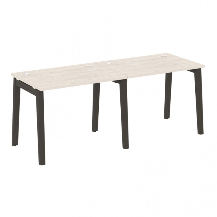 Onix Wood Рабочая станция OW.RS-2.1.7 Денвер Светлый/Дуб Темный/Металл Антрацит 1960*720*750