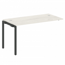 Metal System Quattro Проходной элемент рабочей станции на П-образном м/к 40БП.ПРС-СП-1.3 Дуб Наварра